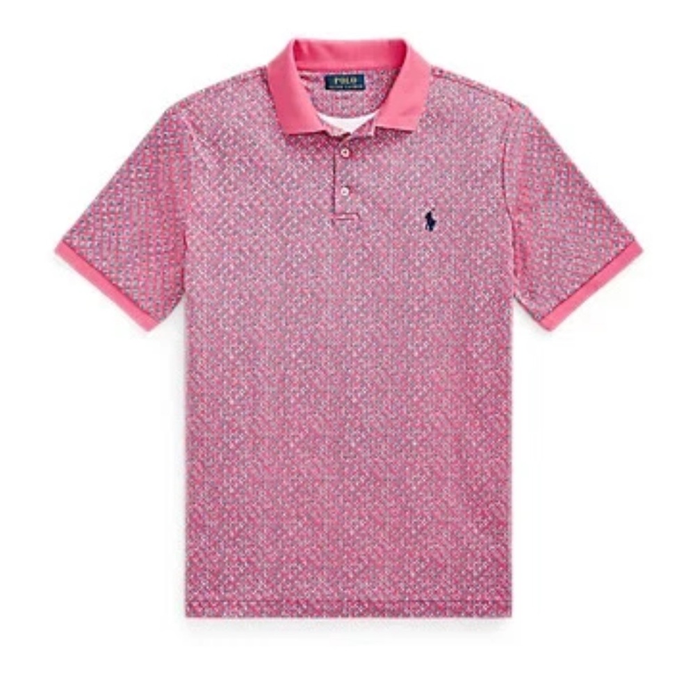 Polo Ralph Lauren Foulard Print Soft Cotton Polo Shirt Size 2XLT